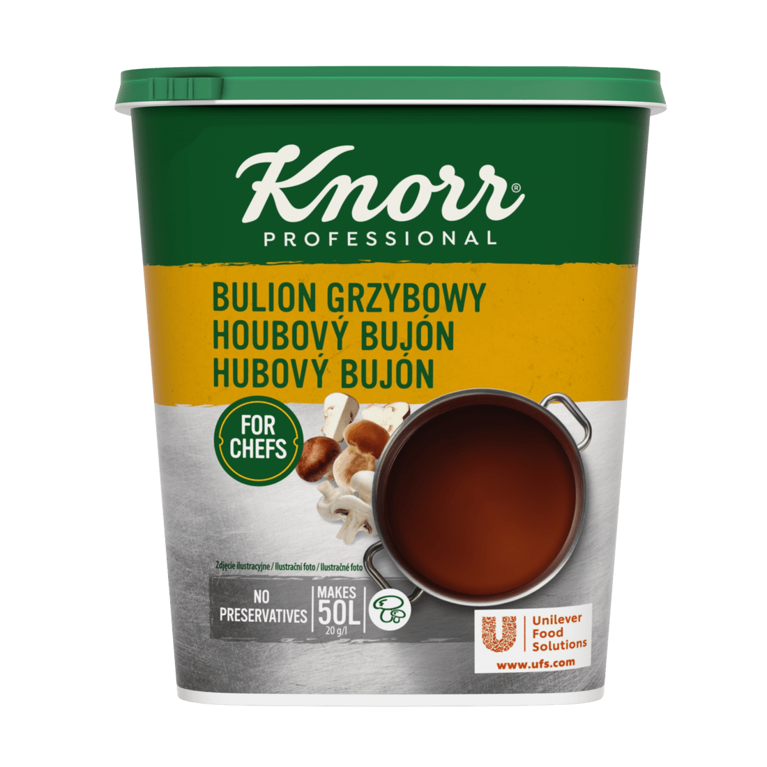 KNORR Professional Houbový bujón 1 kg